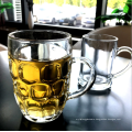 Beer Glass With Handle Dimpled Beer Stein Mug